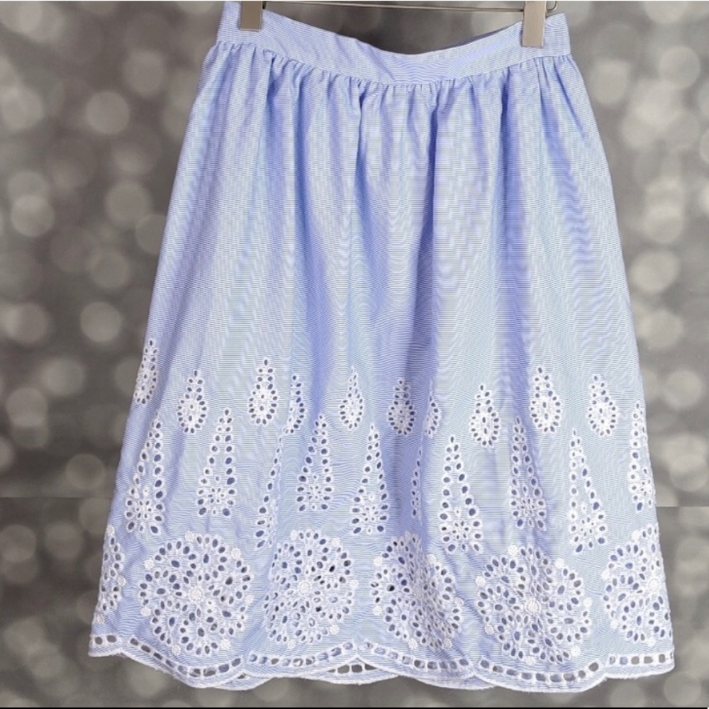 H&M Eyelet Skirt